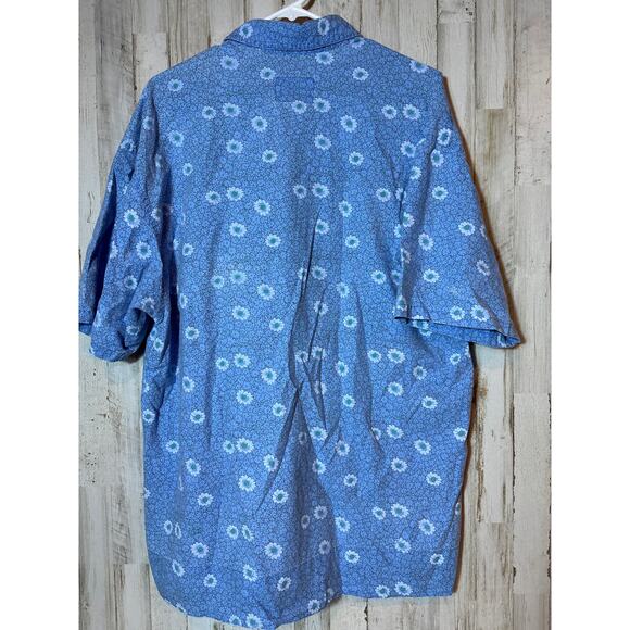 Mens Gotcha Vintage Hawaiian Button Down Shirt Small - Picture 4 of 4